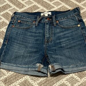 Madewell Women's Blue Denim Shorts Size 25
